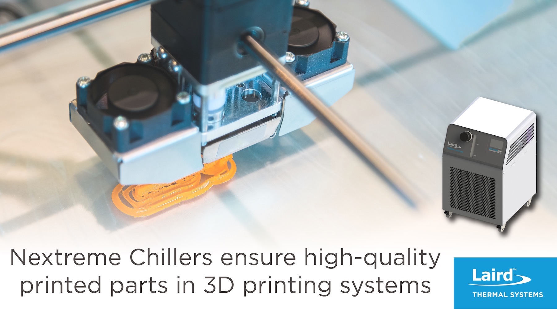 Chiller Platform Efficiently Cools 3D Printing Systems